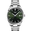 Tissot Orologio uomo solo tempo PR 100 fondo verde T150.410.11.091.00 cassa acciaio 316L