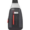 PIQUADRO - Zaino Monospalla - Porta iPad® Mini - In Pelle - Uomo - Colore Grigio Nero