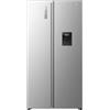 Hisense MS91558EI Frigorifero Side by Side, Grande capacità 544 litri, Inox, Total No Frost, Classe E, Motore Inverter, Controllo Elettronico Touch, Cassetto Fresh Crisper
