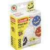 Quercetti Pixel Art Ricambi 1000 Chiodini Bianchi per Bambini, Refill Creativo Compatibile con Pixel Art 8 Take a Selfie, Gioco Educativo per Bambini e Adulti 4-99 Anni, Made in Italy, Giochi Creativi