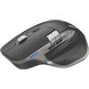 TECKNET Mouse Wireless Bluetooth ad Alte Prestazioni (BT5.3/5.0+2.4G), Rotella di Scorrimento Orizzontale, Clic Silenzioso, 4800 DPI Mouse Ergonomico Ricaricabile per PC/Tablet/MacOS/Windows, Grigio