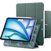 ESR Cover per iPad Air 11" M4/M3/M2 (2026/2025/2024), iPad Air 5a/4a Gen (2022/2020), Custodia Magnetica con Supporto Trifold, Aggancio Magnetico, Auto Attivazione/Standby, Verde