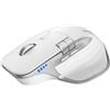TECKNET Mouse Wireless Bluetooth ad Alte Prestazioni (BT5.3/5.0+2.4G), Rotella di Scorrimento Orizzontale, Clic Silenzioso, 4800 DPI Mouse Ergonomico Ricaricabile per PC/Tablet/MacOS/Windows, Bianco