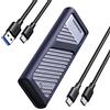 UGREEN Case SSD M.2 NVMe NGFF USB C 3.2 Gen 2, Enclosure Esterno Disco Rigido M/M&B Key 2280/2242/2230/2260, UASP TRIM 10Gbps Compatibile con 970 Evo Plus, Crucial P1,WD