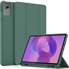 EasyAcc Custodia per Idea Tab 2025 da 11 pollici con portapenne (TB-336ZU TB-336FU), custodia protettiva sottile con supporto, in ecopelle, colore: verde scuro