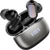Conyat Cuffie Bluetooth con Traduzione 3 in 1 Impermeabili IP7, Buletooth Auricolari di Traduzione in 164 lingue, Nero Puro