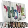 Valia Home Zerbino 3 design unici | Tappetino antisporco adatto per interni ed esterni | Lo zerbino assorbe in modo sicuro lo sporco e l'acqua | Facile da pulire e antiscivolo (60x80 cm)
