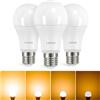 Linkind Lampadine dimmerabili, E27 LED 13W(Equivalenti a 100W), Lampadine A60 Edison 1521 Lumen, Luce Bianca Calda 2700k, ERP, Certificazione CE, Pacco da 3