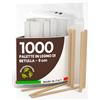 Baciato Caffè 1000 Palette Caffè Monouso in Legno Compostabili Imbustate Singolarmente