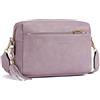 Roulens Piccola Borsa a Tracolla Donna con 3 Scomparti Capienti,Borsa Mano PU Pelle Messenger Crossbody Bag,Borsa a Spalla con Tracolla Ampia Regolabile e Rimovibile