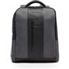 PIQUADRO Zaino uomo porta pc 15,6" in tessuto riciclato