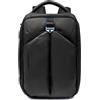 PIQUADRO - Zaino - Porta PC 15,6" - in Pelle e Tessuto Tecnico - Uomo - Colore Nero