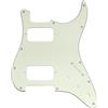 Musiclily Pro 11 Fori ST HH Battipenna Sede Mini Switch 3strati Mint Green
