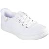 Skechers Donna Skip Cute B Cute Sweet Slip-In ALLENATRICE, White Canvas, 42 EU