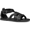 Geox J SANDAL KARLY GIRL - Sandalo Bambina, Black,