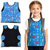 bechoanigel Gilet ponderato per bambini, gilet a compressione, regolabile, come aiuto per ADHD e autismo, abbigliamento sensoriale contro le inondazioni di irritazioni e SPD, gilet per bambini, ragazzi e ragazze