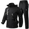 Vynebtrv Completo tattico militare da uomo: giacca e pantaloni in tessuto ripstop