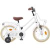 Ordellia Bici per bambini da 18 pollici, blu cielo, in acciaio, bicicletta con campanello, parafango, cavalletto e catarifrangenti, da 5 a 7 anni, da 115 a 125 cm, città e tempo libero