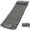 JSGHGDF Tappetini gonfiabili con pompe a pedale portatili cuscini d'aria esterni per camper e backpackers Pad antiscivolo Pad gonfiabile
