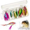 Generisch Kit Esche Da Pesca Set Esca Hackle Rimovibile