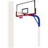 Generico Imbottitura for Palo Avvolgente Resistente, Imbottitura for Canestro da Basket for La Protezione E La Sicurezza del Giocatore, for Il Parco Giochi del Garage nel Seminterrato