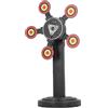 Generic Giocattolo Bersaglio Elettronico per Bambini Effetti Sonori Rotanti a 360° Ripristino Automatico Punteggio Divertente per la Pratica del Gioco