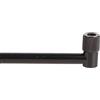 Generic Buzz Bar in Lega di Alluminio, Resistente Supporto per Canna da Pesca a 3 Teste, Facile da Installare per la Pesca da Riva, 40 Cm/15,7 Pollici