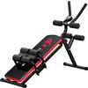 GartistGo Allenatore addominale GartistGo - Macchina per addominali pieghevole, 3 angoli regolabili, portata 150 kg, con contatore per allenamento completo