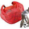 Generisch Borsa per palline sportive, robusta tracolla in rete per attrezzature pesanti, tasche in rete per attrezzature sportive, per donne, uomini, adulti, studenti, pallacanestro, pallavolo, calcio, baseball