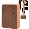 Genérico Mattone Yoga - 23 x 15 x 7 cm, cuscino di equilibrio antiscivolo, tappetino in schiuma imbottita, blocchi di stiramento per flessibilità, donne e uomini, blocco yoga EVA per palestra, casa, danza