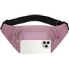 Generisch da donna, impermeabile, regolabile, portatile, 72 x 14 x 6 cm, per escursioni, attrezzature sportive, campeggio, ciclismo, pendolari, vacanze, Ge, rosa chiaro, Siehe Beschreibung,