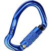 Generic Moschettone con bloccaggio automatico - 23KN clip ad anello a D, moschettoni da arrampicata | Fibbie in alluminio per arrampicata su roccia all'aperto campeggio zaino zaino in spalla corde amache