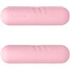 Generisch Manubri per manubri, manubri in silicone, 2 manubri, attrezzi portatili per allenamento della forza per palestra, yoga, sollevamento pesi, pilates, cardio
