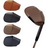 APOMNG Set di 4 Copri Testa da Golf in Pelle PU Adattamento Universale per la Maggior Parte dei Bastoni Standard da Legno e Ferro Sleeve Protettivo Leggero