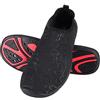 LIYJTK Trekking snorkeling spiaggia scarpe calzature da yoga acqua nuotare leggero in gomma traspirante blu nera eu 41 dimensioni (NERO)
