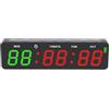 Sxhlseller Orologio Timer da Palestra Portatile, Timer Fitness Ricaricabile per Intervalli di Allenamento, Cronometro Digitale Magnetico per Boxe in Garage HIIT