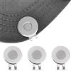 Butyeak Clip per Berretto da Golf, Clip Magnetiche per Cappelli da Golf, Palline da Golf Clip per Cappellino, 3 Pezzi Marcatori per Palline da Golf, Clip per Cappello da Golf, per Cappelli, Guanti, Borse