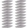 Generic XILILHC 20PC Blank Micro Metal Jig Shore Casting Jigging Esca Non Verniciata 7g-30g Cucchiaio Esche da Pesca in Acqua Salata Artificiali Attrezzatura