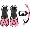 our fave Occhiali da immersione Occhiali da nuoto Anti nebbia Occhiali da immersione Antileak di vetro Immersione 180 gradi Panoramica Ampia vista Snorkel Copertura del viso Bambini Copertura del viso