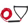 our fave Corda da wakesurf con manico antiscivolo per sci nautico con linee rette per surf sicuro in varie acque, lunghezza regolabile