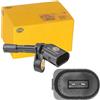 HELLA 6PU 012 039-031 Sensore, N° giri ruota, 12V, 2a... poli, senza cavo