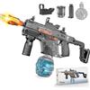 Pistola Ad Acqua Elettrica Automatica Con Luci LED, Fucile Ad Acqua Autocaricant