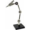 kowaku Supporto Saldatura Head Morsa Multibraccio Base in Ferro Antiscivolo Regolabile Adatto per Manutenzione Dispositivi Elettronici Laboratorio Artigianato, Testa Singola