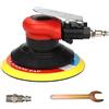 OutFyt Lucidatrice a tampone di potenza, smerigliatrice pneumatica for levigatrice orbitale da 125 mm/150 mm, utensili pneumatici for for lucidatura eccentrica sottovuoto 12.500 giri/min ,Alte prestazioni