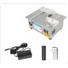 DRAUXI Mini sega da tavolo multifunzionale elettrica banco con lama for sollevabile taglio for utensili fai te for uso domestico per la pietra preziosa