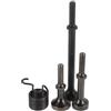 HOLIDYOYO Set Punte per Martelli Pneumatici e Scalpelli ad Aria Compressa, Accessori Leggeri e Resistenti per Trapano ad Aria, Kit Utensili Versatili per Rivettatura e Foratura