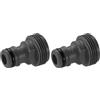 Gardena Adattatore dispositivo: collegamento a spina al sistema originale per dispositivi di irrigazione con filettatura interna, adatto per filettatura 26,5 mm (G 3/4), imballato (2921-20)
