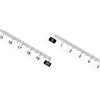 Kozelo Nastro Misura Metrico Adesivo Impermeabile 20cm Bianco 10pz