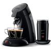 Philips Domestic Appliances Senseo HD6553/65 - Macchina da caffè originale con montalatte - Caffè Boost e tecnologia Crema Plus, 0,7 litri, colore: Nero