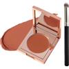 Adius Colored Clay Cc Undereye Corrector, Under Eye Concealer, for Dark Circles with Brush,Conceal Brighten Dark Circles (Orange)